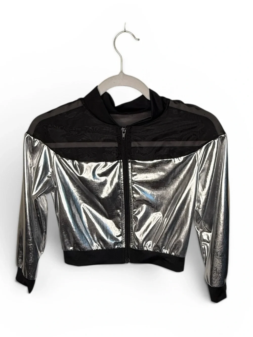 Weissman “As Long As You Love Me” 14748 LC Black & Silver Hip Hop Costume Set